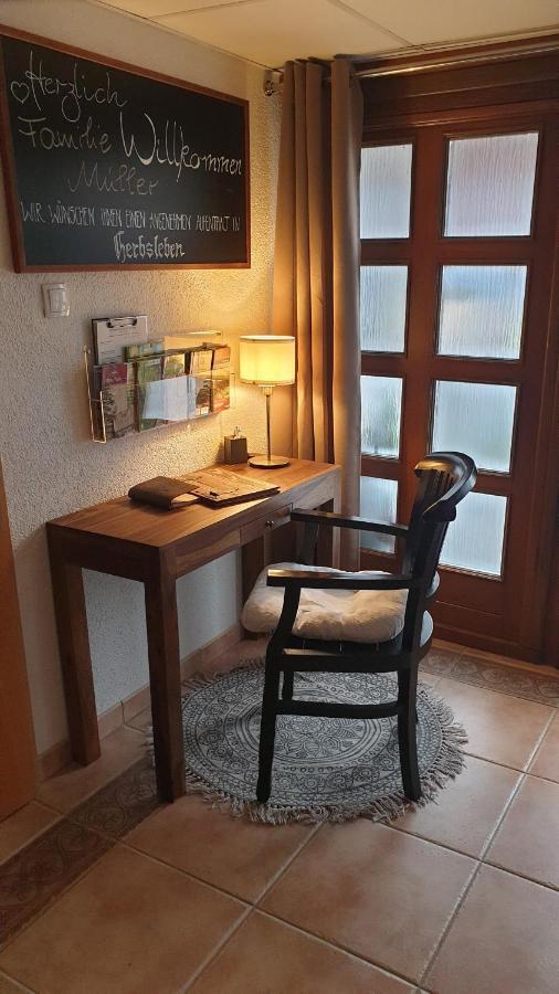 Gaestewohnung Herbsleben Esterno foto